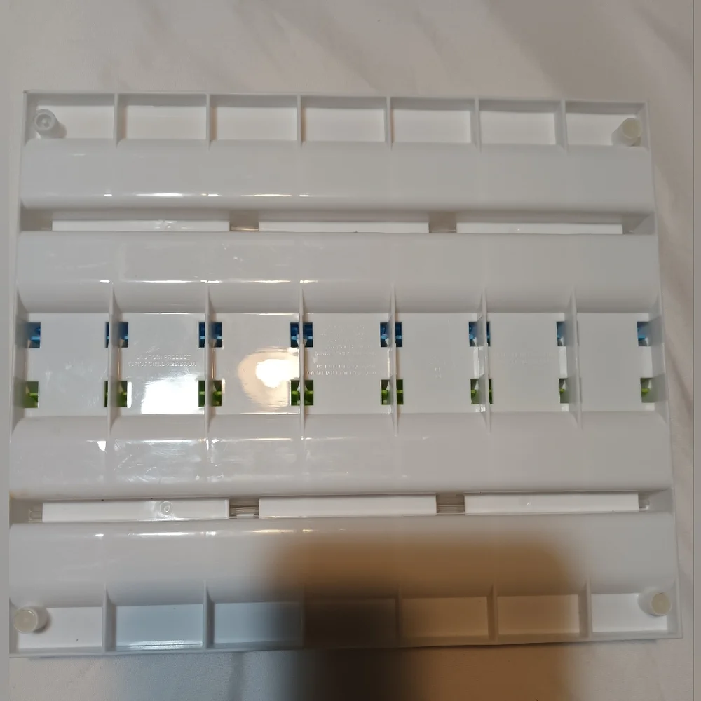 EUC Weekly pill/medication organizer/box for a Month - Multi Color-coded Lids